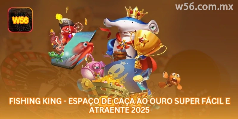 Fishing King online é um jogo de pesca com criaturas variadas, armas especiais e rodadas rápidas para quem gosta de ação no cassino digital.