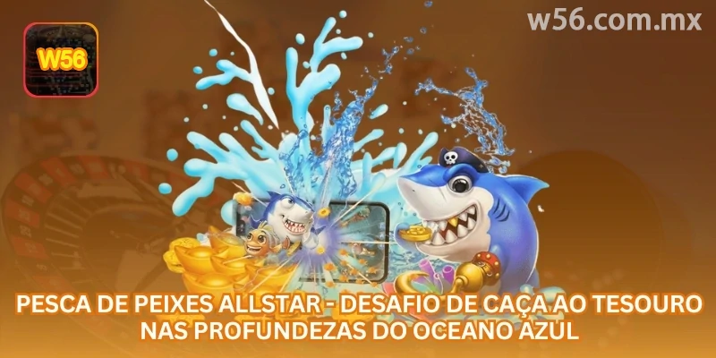 Allstar Fishing online combina jogo de pesca, alvos especiais, chefes poderosos e recompensas em um cenário oceânico cheio de ação.