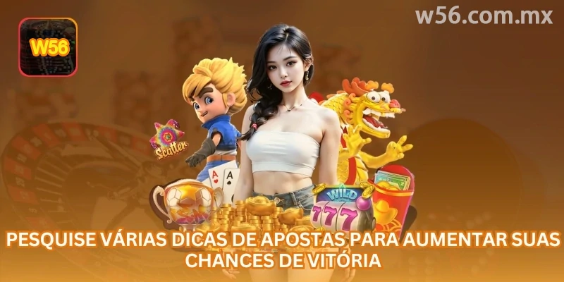 Pesquise várias dicas de apostas para tomar decisões mais cuidadosas no jogo.