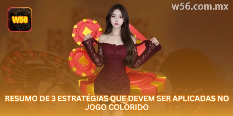 Resumo de estratégias para Color Game: diversificação, observação de rodadas e controle da banca.